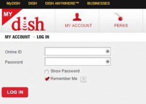 Dish spell login